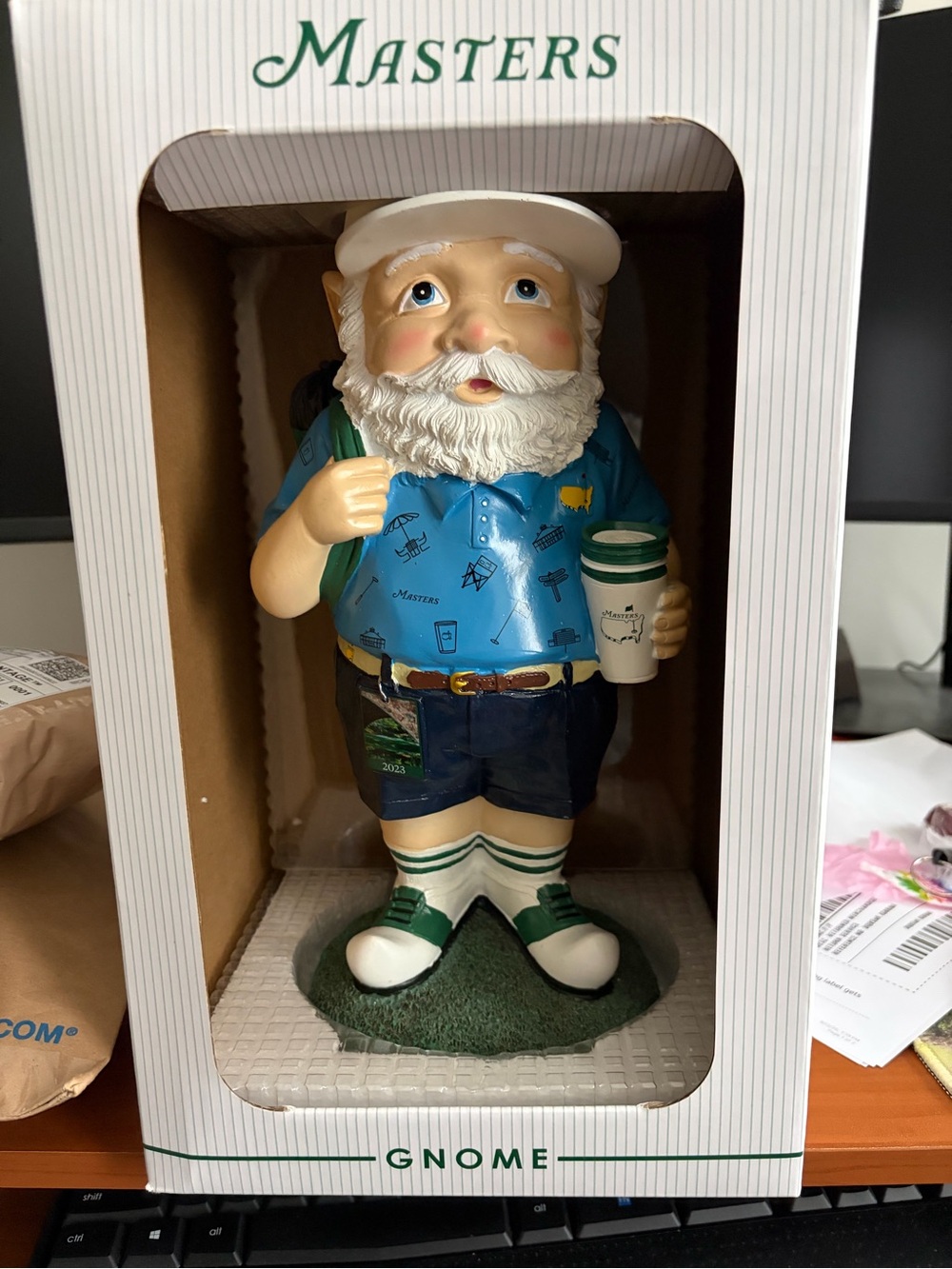 Augusta National Masters Master’s Gnome Full size NIB Never taken out New
